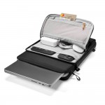 Θήκη TECH PROTECT DEFENDER VR UNIVERSAL Τσαντάκι ώμου CROSS BAG για LAPTOP 13-14 - ΜΑΥΡΟ