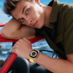 TECH PROTECT Λουράκι Σιλικόνης ICONBAND PRO για APPLE WATCH 4 / 5 / 6 / 7 / 8 / SE / ULTRA (42 / 44 / 45 / 49 MM) - STARLIGHT/ΠΟΡΤΟΚΑΛΙ
