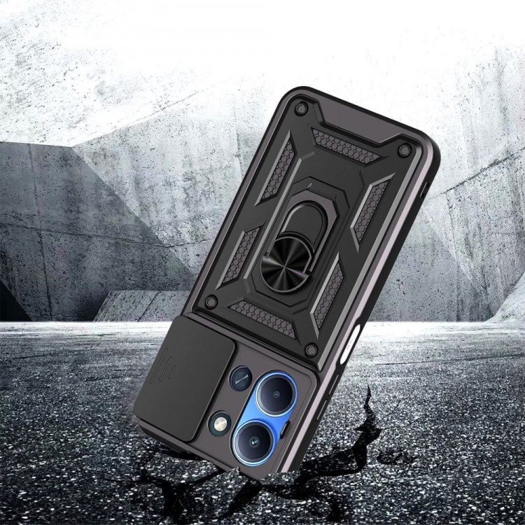 Θήκη TECH PROTECT CAMSHIELD PRO για XIAOMI REDMI 15C - ΜΑΥΡΟ