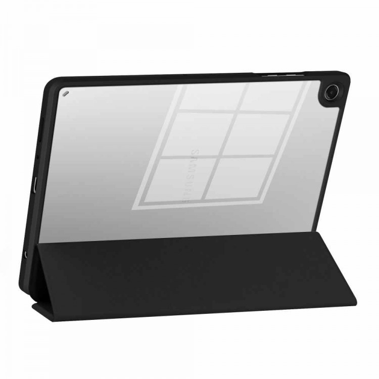 Θήκη TECH PROTECT SMARTCASE FOLIO SC PEN HYBRID για Samsung GALAXY TAB A9 / A11 8.7 X110 / X115 / X133 / X135 - ΔΙΑΦΑΝΟ ΜΑΥΡΟ