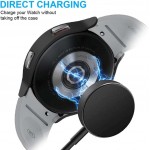 Θήκη Tech Protect DEFENSE COVER με προστασία οθόνης για SAMSUNG Galaxy Watch 4 44mm - ΜΑΥΡΟ