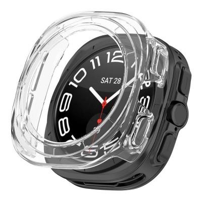 Θήκη Tech Protect DEFENSE Bumper Frame για Samsung Galaxy Watch 7 Ultra 47mm - ΔΙΑΦΑΝΟ