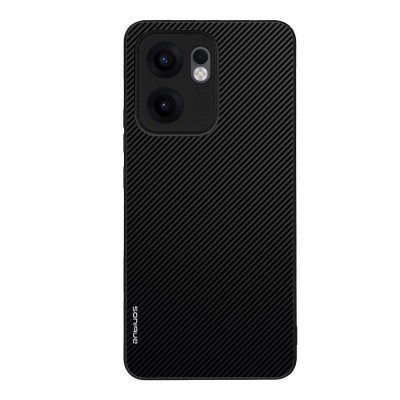 Θήκη TECH PROTECT SONIQUE Carbon για Oppo Reno13 F 5G / Oppo Reno13 FS 5G - Μαύρο