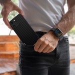 Θήκη TECH PROTECT SONIQUE Carbon για Oppo Reno13 F 5G / Oppo Reno13 FS 5G - Μαύρο