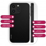 Θήκη TECH PROTECT SONIQUE Carbon για Oppo Reno13 F 5G / Oppo Reno13 FS 5G - Μαύρο