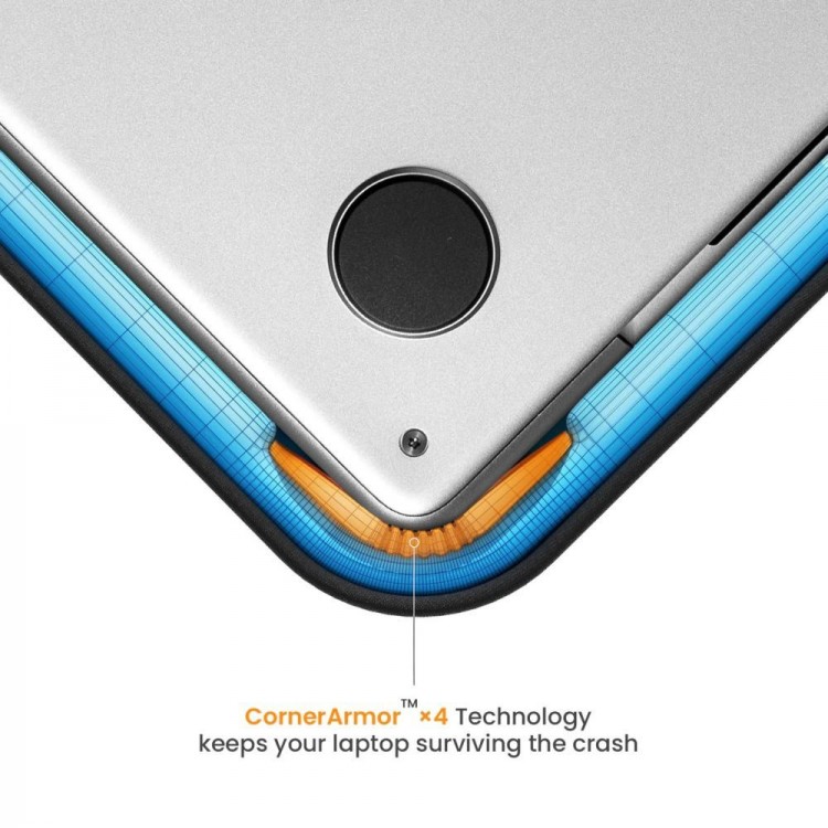 Θήκη TECH PROTECT DEFENDER VR UNIVERSAL Τσαντάκι ώμου CROSS BAG για LAPTOP 13-14 - ΜΑΥΡΟ