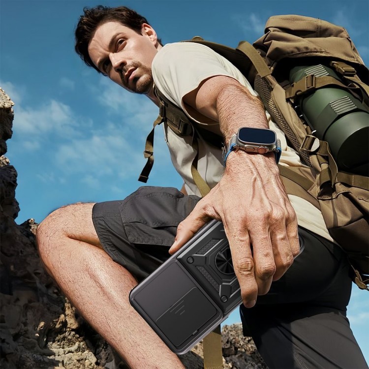 Θήκη TECH PROTECT CAMSHIELD PRO για XIAOMI REDMI 15C - ΜΑΥΡΟ