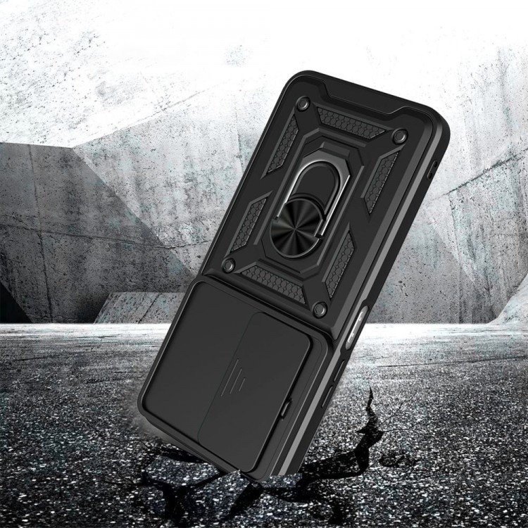 Θήκη TECH PROTECT CAMSHIELD PRO για XIAOMI REDMI 15 4G / 5G - ΜΑΥΡΟ