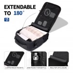 TECH PROTECT Σακιδιο Πλάτης 20L , DEFENDER S50 για RYANAIR & WIZZAIR TRAVEL, LAPTOP σε καμπίνα 40x20x25 - ΜΑΥΡΟ