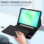 Θήκη TECH PROTECT SMARTCASE FOLIO με ασύρματο BT πληκτρολόγιο και υποδοχή PENCIL για Samsung GALAXY TAB A9 / A11 8.7 (X110 / X115 / X133 / X135) - ΜΑΥΡΟ