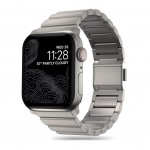 TECH-PROTECT STEELBAND LINE Strap stainless steel για Apple Watch 4 / 5 / 6 / 7 / 8 / 9 / SE / ULTRA 1 / 2 (42 / 44 / 45 / 49 MM) - TITANIUM