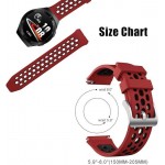 Tech Protect Bi-Color SILICONE λουράκι για Huawei Watch GT2e 46MM - ΛΕΥΚΟ ΜΑΥΡΟ