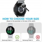 Θήκη Tech Protect DEFENSE COVER με προστασία οθόνης για SAMSUNG Galaxy Watch 4 44mm - ΜΑΥΡΟ