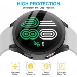 Θήκη Tech Protect DEFENSE COVER με προστασία οθόνης για SAMSUNG Galaxy Watch 4 44mm - ΜΑΥΡΟ