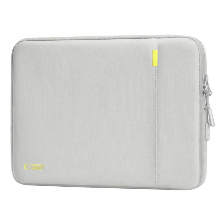 Θήκη TECH PROTECT DEFENDER UNIVERSAL Τσάντα μεταφοράς για Macbook/Notebook 15-16 - CRAYON ΓΚΡΙ