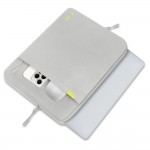 Θήκη TECH PROTECT DEFENDER UNIVERSAL Τσάντα μεταφοράς για Macbook/Notebook 15-16 - CRAYON ΓΚΡΙ