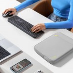 Θήκη TECH PROTECT DEFENDER UNIVERSAL Τσάντα μεταφοράς για Macbook/Notebook 15-16 - CRAYON ΓΚΡΙ