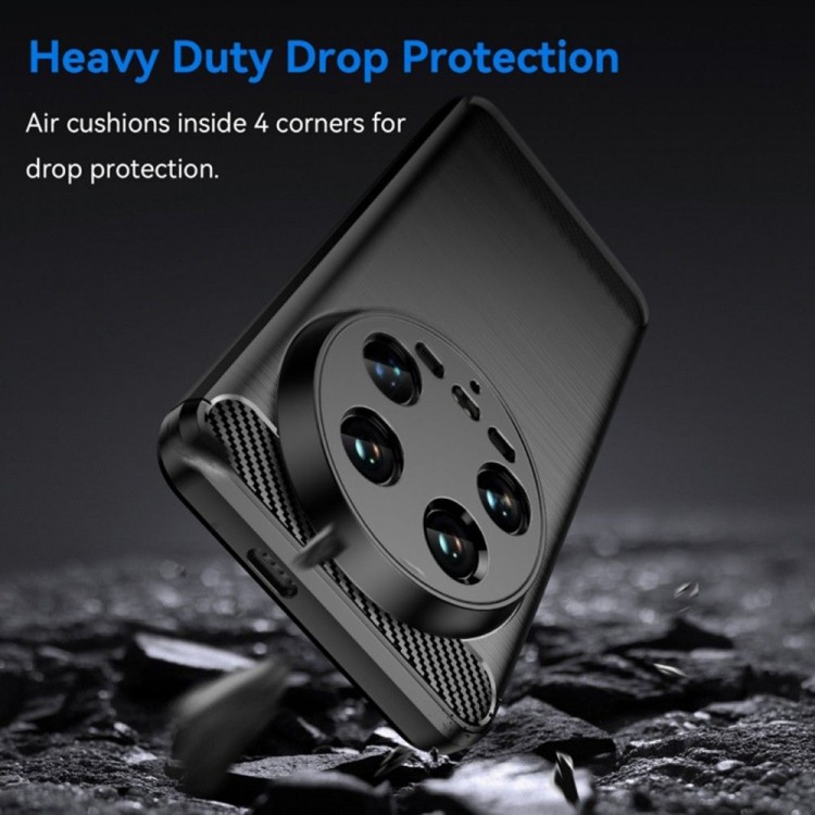 Θήκη TECH PROTECT Techsuit CARBON CAMPRO για Xiaomi 14 Ultra - ΜΑΥΡΟ