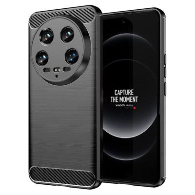 Θήκη TECH PROTECT Techsuit CARBON CAMPRO για Xiaomi 14 Ultra - ΜΑΥΡΟ