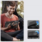 Θήκη TECH PROTECT SOLID360 ARMOR με Χειρολαβή, Βάση και Προστασία Οθόνης για SAMSUNG GALAXY Tab S10 FE+ PLUS 13.1 X620 / X626B - ΜΑΥΡΟ 