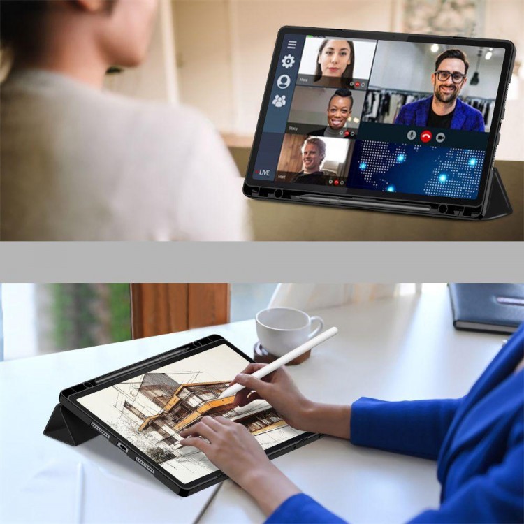 Θήκη TECH PROTECT SMARTCASE FOLIO SC PEN για LENOVO TAB IDEA TAB PRO / PRO MT 12.7 TB-373 - ΜΑΥΡΟ