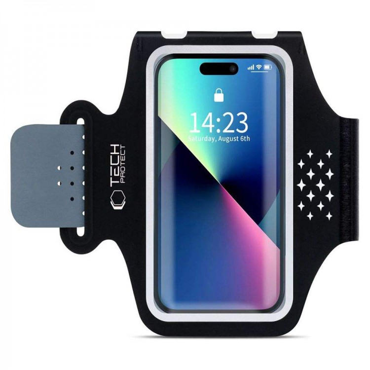 TECH-PROTECT M5 UNIVERSAL Sports Armband Phone Holder για Smartphones 6.5 - ΓΚΡΙ