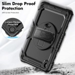 Θήκη TECH PROTECT SOLID360 HANDSTRAP, STAND για LENOVO TAB M10 PLUS 10.6 3RD GEN (TB-125F/128F) - ΜΑΥΡΟ