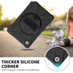 Θήκη TECH PROTECT SOLID360 HANDSTRAP, Rotating STAND για LENOVO TAB M10 10.1 2ND GEN TB-X306/TB-X306F - ΜΑΥΡΟ