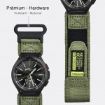 TECH PROTECT Λουράκι Υφασμάτινο SCOUT PRO για SAMSUNG GALAXY WATCH 7/6/5 40mm 44mm /6/4 Classic /5 Pro /3 Classic 41mm /Active 2 - 20 mm - ΠΡΑΣΙΝΟ ΧΑΚΙ