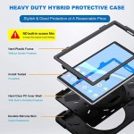 Θήκη TECH PROTECT SOLID360 HANDSTRAP, Rotating STAND για LENOVO TAB M10 10.1 2ND GEN TB-X306/TB-X306F - ΜΑΥΡΟ