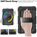 Θήκη TECH PROTECT SOLID360 HANDSTRAP, STAND για LENOVO TAB M10 PLUS 10.6 3RD GEN (TB-125F/128F) - ΜΑΥΡΟ
