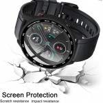 Θήκη Tech Protect DEFENSE Frame με προστασία οθόνης για Huawei Honor MagicWatch 2 46mm - ΜΑΥΡΟ