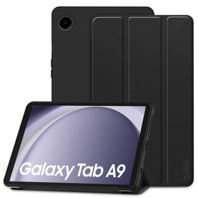 Θήκη TECH PROTECT SMARTCASE FOLIO για Samsung GALAXY TAB A9 8.7 X110 / X115 2023 - ΜΑΥΡΟ