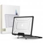 Θήκη TECH PROTECT SMARTSHELL PRO για Apple MACBOOK AIR 13 M2 / M3 / M4, 2023-2025 - ΜΑΥΡΟ/ΔΙΑΦΑΝΟ