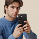Θήκη TECH PROTECT KEVLAR AURA με MAGSAFE, CAMSHIELD & Βάση για Samsung GALAXY S25 ULTRA 5G 2025 - ΜΑΥΡΟ