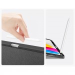 Θήκη TECH PROTECT CANVAS SC PEN SMARTCASE FOLIO για Apple IPAD 10.9” 10 / 2022 / 11” 11 / 2025 - ΓΚΡΙ ΜΑΥΡΟ