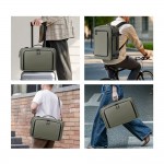 TECH PROTECT Σακιδιο Πλάτης 20L , DEFENDER S50 για RYANAIR & WIZZAIR TRAVEL, LAPTOP σε καμπίνα 40x20x25 - ΧΑΚΙ ΠΡΑΣΙΝΟ