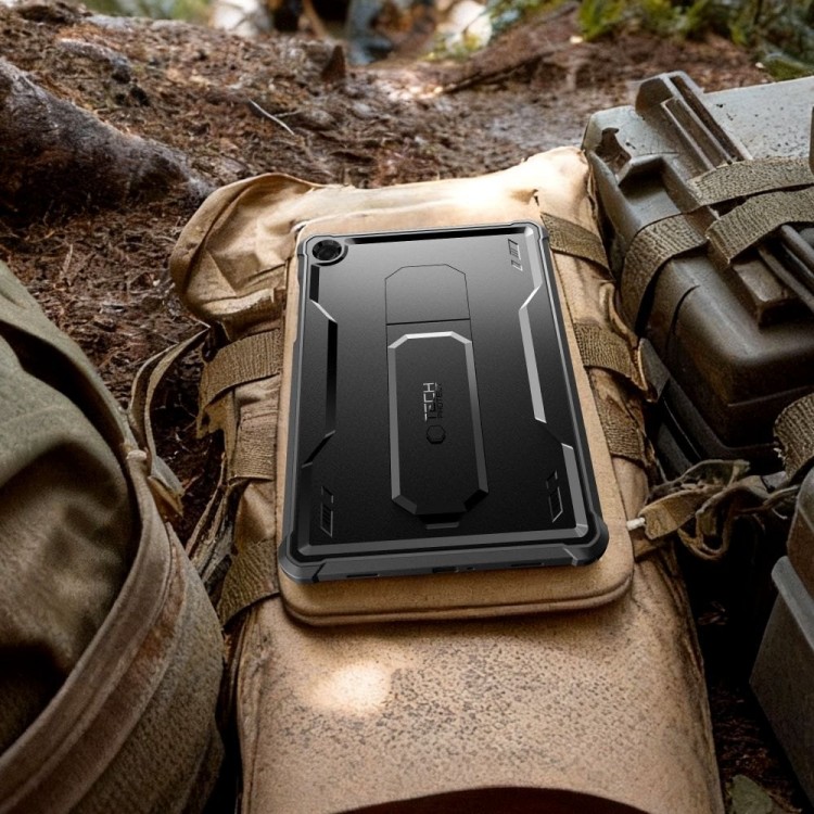 Θήκη TECH PROTECT KEVLAR PRO με Προστασία οθόνης για Samsung GALAXY TAB A9+ / A11+ PLUS 11.0 (X210 / X215 / X216 / X230 / X235 / X236) - ΜΑΥΡΟ