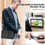 Θήκη TECH PROTECT SOLID360 HANDSTRAP, STAND για LENOVO TAB M10 PLUS 10.6 3RD GEN (TB-125F/128F) - ΜΑΥΡΟ