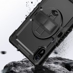 Θήκη TECH PROTECT SOLID360 με Προστασία Οθόνης, Χειρολαβή, Βάση στήριξης & ιμάντα ώμου μεταφοράς για XIAOMI REDMI PAD 2 11.0 2025 - ΜΑΥΡΟ