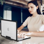 Θήκη TECH PROTECT SMARTSHELL PRO για Apple MACBOOK PRO 14 M1 / M2 / M3 / M4 / M5 2021-2025 - ΜΑΥΡΟ/ΔΙΑΦΑΝΟ