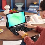 Θήκη TECH PROTECT SMARTCASE FOLIO με ασύρματο BT πληκτρολόγιο και υποδοχή PENCIL για Samsung GALAXY TAB A9+ / A11+ PLUS 11.0 (X210 / X215 / X216 / X230 / X235 / X236) - ΜΑΥΡΟ