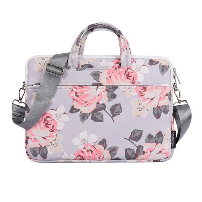 Θήκη Μεταφοράς TECH-PROTECT CanvasArtisan BRIEFCASE Sleeve για Laptop,MacBook 13-14 - ΓΚΡΙ ΡΟΖ - H40-C22