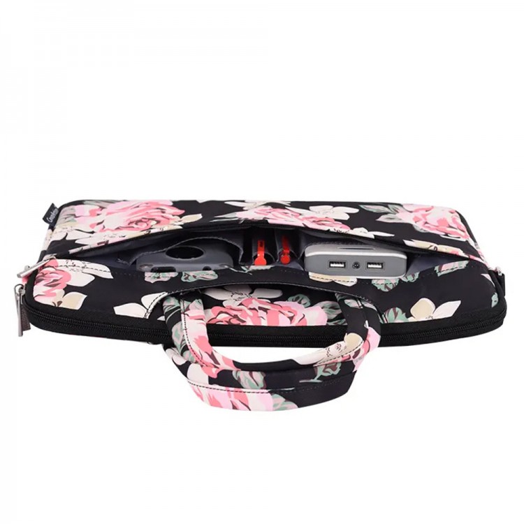 Θήκη Μεταφοράς TECH-PROTECT CanvasArtisan BRIEFCASE Sleeve για Laptop,MacBook 13-14 - ΓΚΡΙ ΡΟΖ - H40-C22