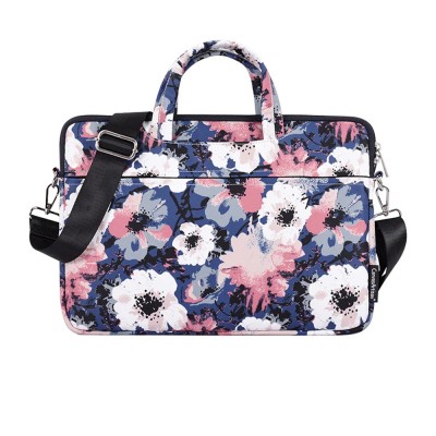 Θήκη Μεταφοράς TECH-PROTECT CanvasArtisan BRIEFCASE Sleeve για Laptop,MacBook 13-14 - ΜΠΛΕ ΡΟΖ - H43-C22