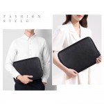 Θήκη Μεταφοράς TECH-PROTECT CanvasArtisan Laptop Sleeve Zipper, Eco Leather για NOTEBOOK 15-16 - ΜΑΥΡΟ - L36-M01
