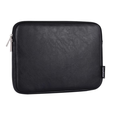 Θήκη Μεταφοράς TECH-PROTECT CanvasArtisan Laptop Sleeve Zipper, Eco Leather για NOTEBOOK 15-16 - ΜΑΥΡΟ - L36-M01