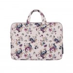 Θήκη Μεταφοράς TECH-PROTECT CanvasArtisan Handbag BRIEFCASE Sleeve για Laptop,MacBook 15-16 - ΧΑΚΙ ΡΟΖ - H2-B02