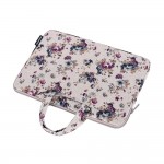 Θήκη Μεταφοράς TECH-PROTECT CanvasArtisan Handbag BRIEFCASE Sleeve για Laptop,MacBook 15-16 - ΧΑΚΙ ΡΟΖ - H2-B02