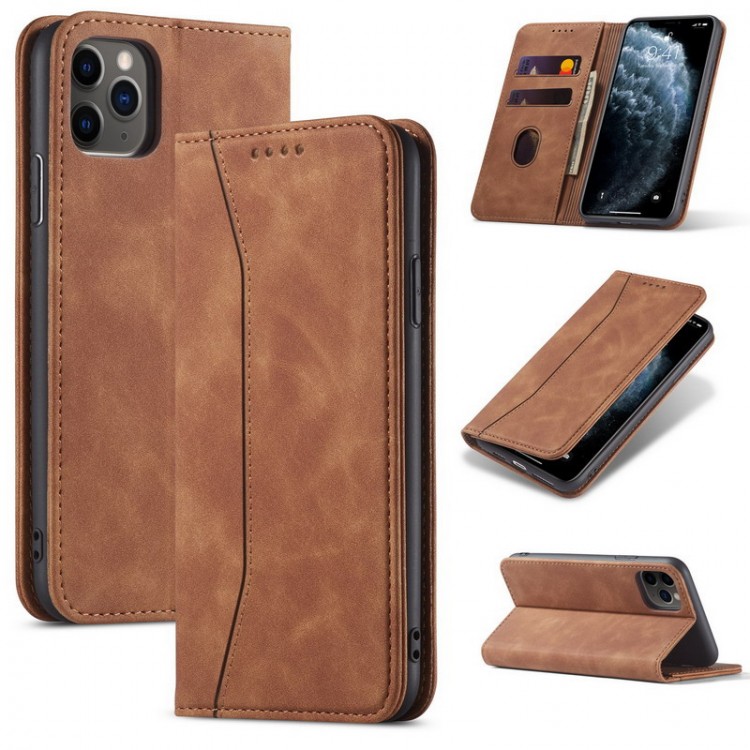 Θήκη TECH PROTECT Bodycell δερμάτινο WALLET FOLIO Pu Leather για SAMSUNG GALAXY A05s 2024 - ΚΑΦΕ